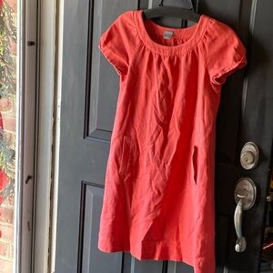 Ann Taylor cotton/silk dress with pockets size 0